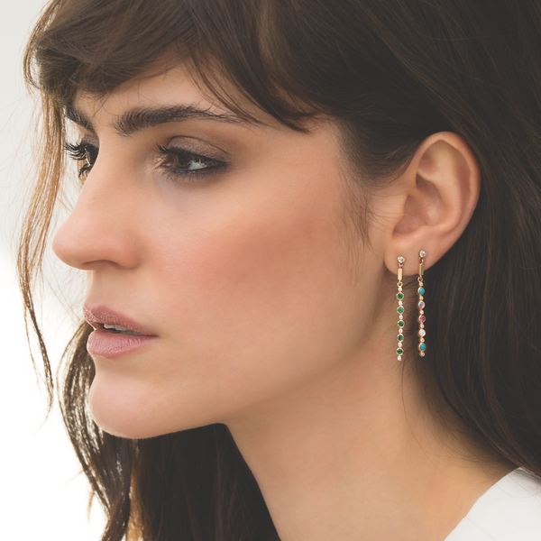 DOT MATCHSTICK EARRINGS
